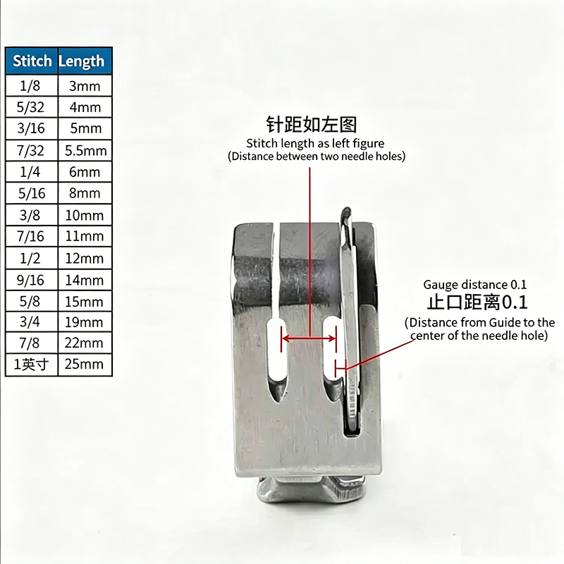 Sewing Machine Needle - Guia de Borda Direita 0.1 para