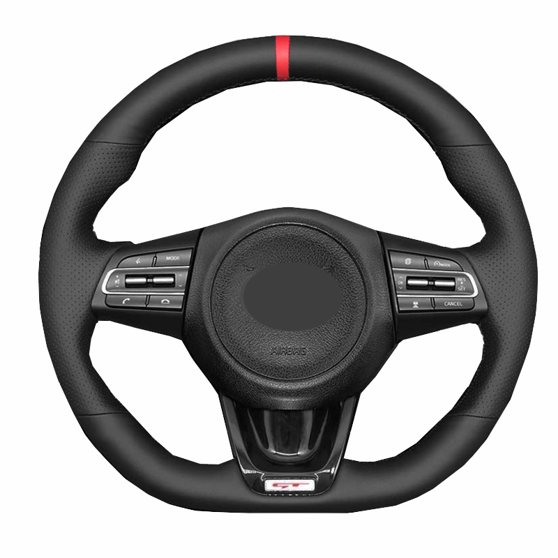 Sewing Gt - Capa trançada para volante de carro,