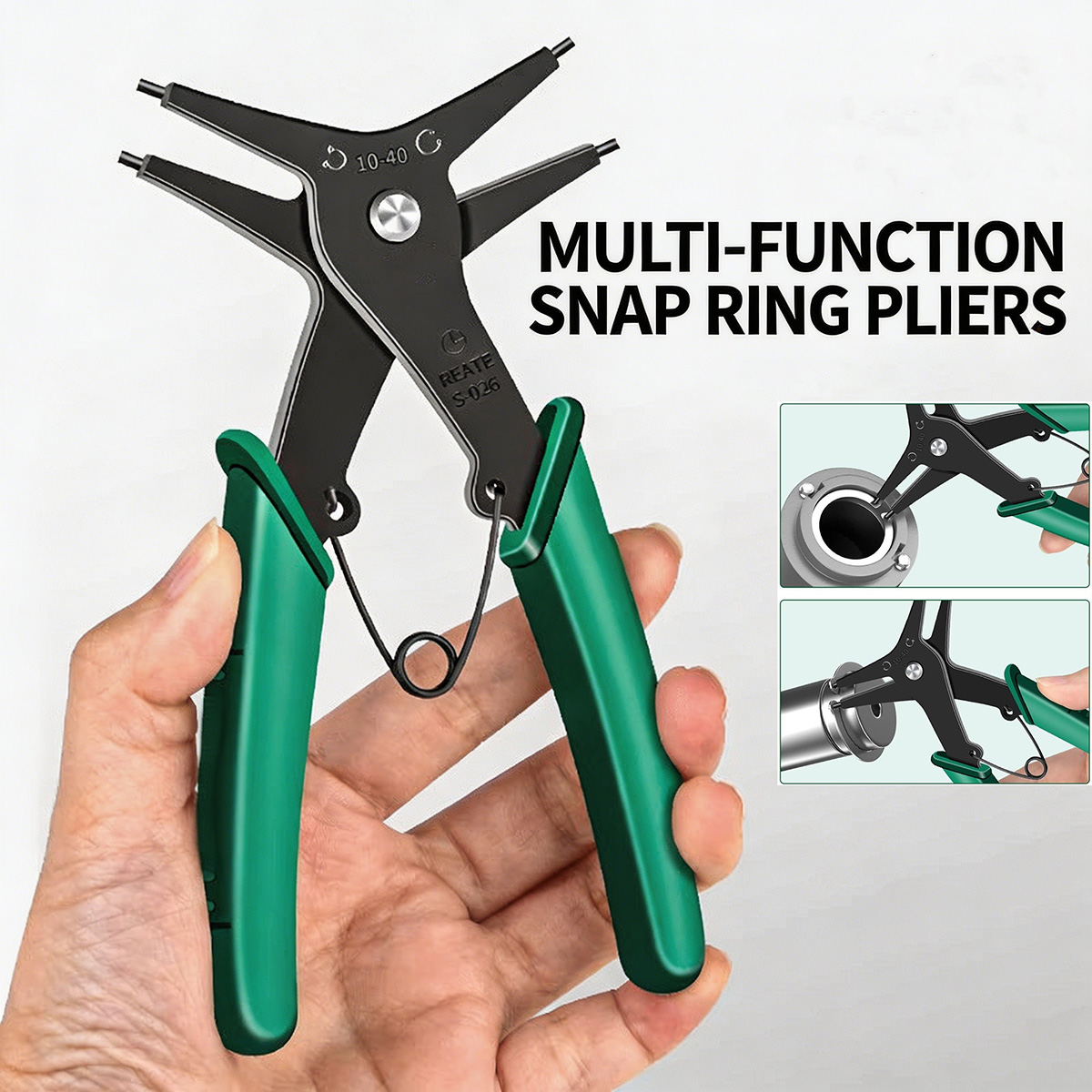 Snap Button Plier - Alicate para Anéis de Retenção Internos