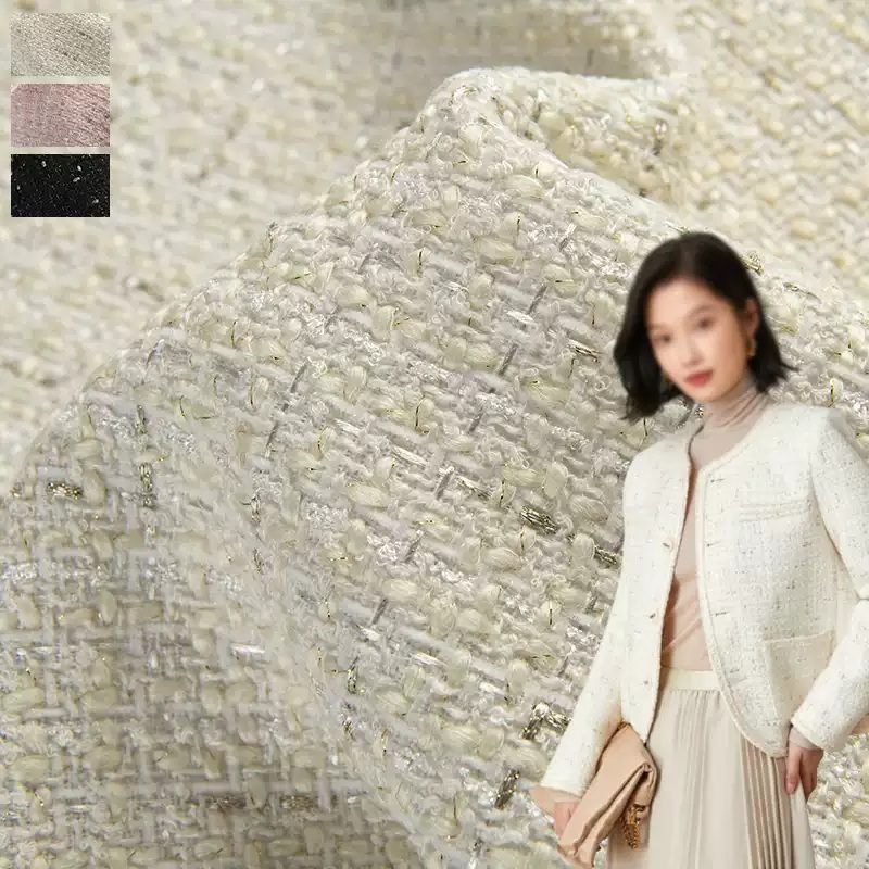 Tecido tweed tingido com fio b - Sewing Tweed avaliação e preço