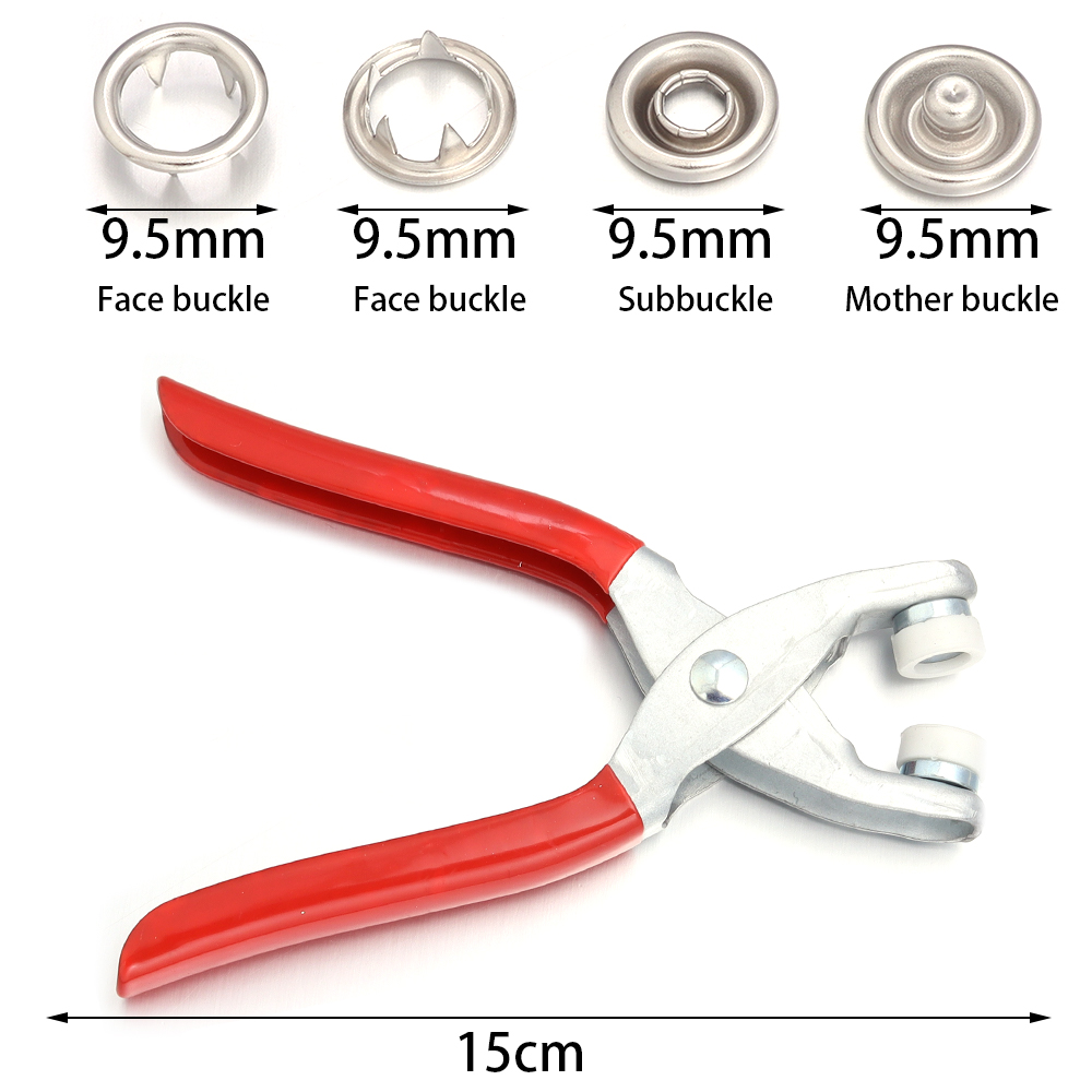 50 Conjuntos de Botões de Pres - Snap Button Plier avaliação e preço