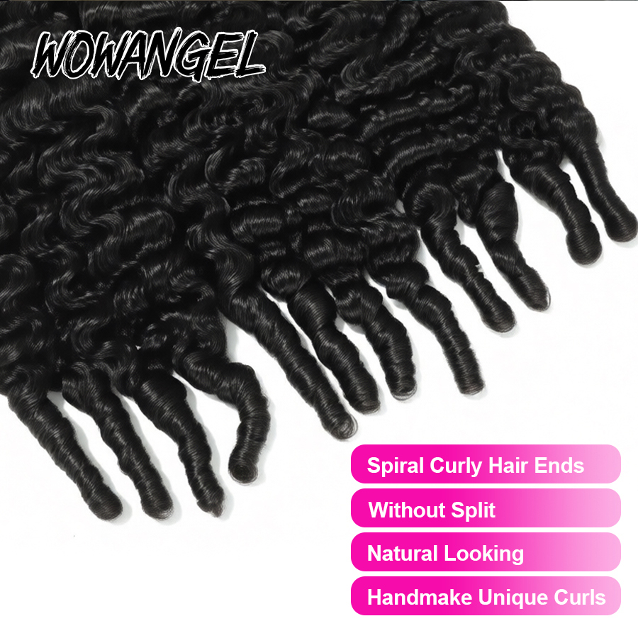 WOWANGEL Cabelo Humano Cachead - Sewing Technology avaliação e preço