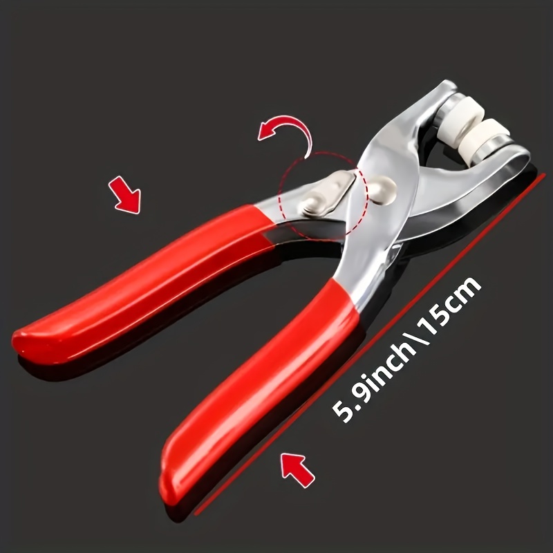 Kit de 101 Botões de Pressão M - Snap Button Plier avaliação e preço