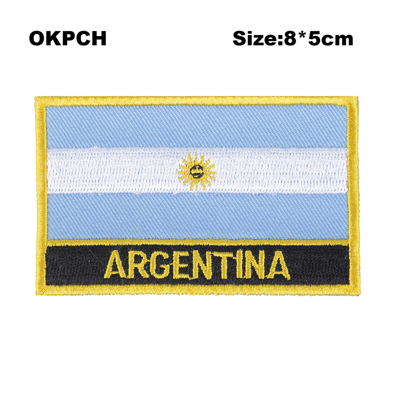 Patches bordados de bandeira d - Sewing Indonesia avaliação e preço