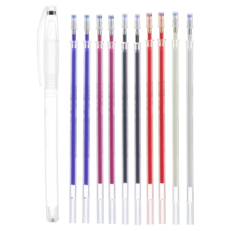 10 pçs calor apagável caneta m - Fabric Marking Pen avaliação e preço