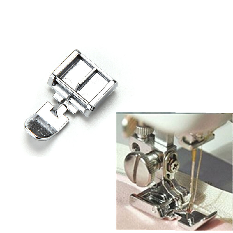 Metal Zipper calcador pé, únic - Zipper Foot Presser avaliação e preço
