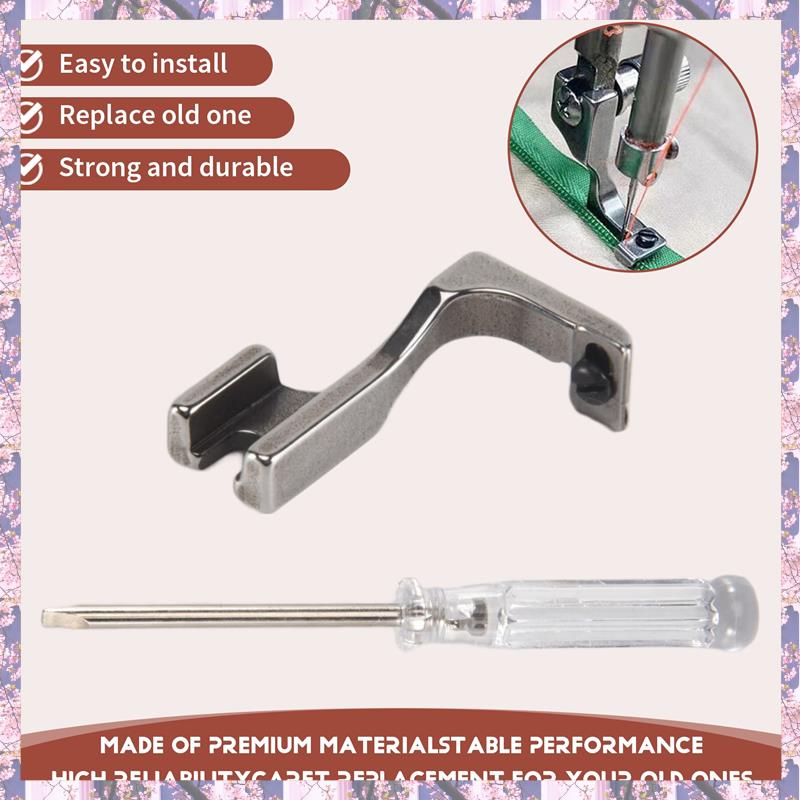 Tendência 2025 Calcador Ajustá - Zipper Foot Presser avaliação e preço