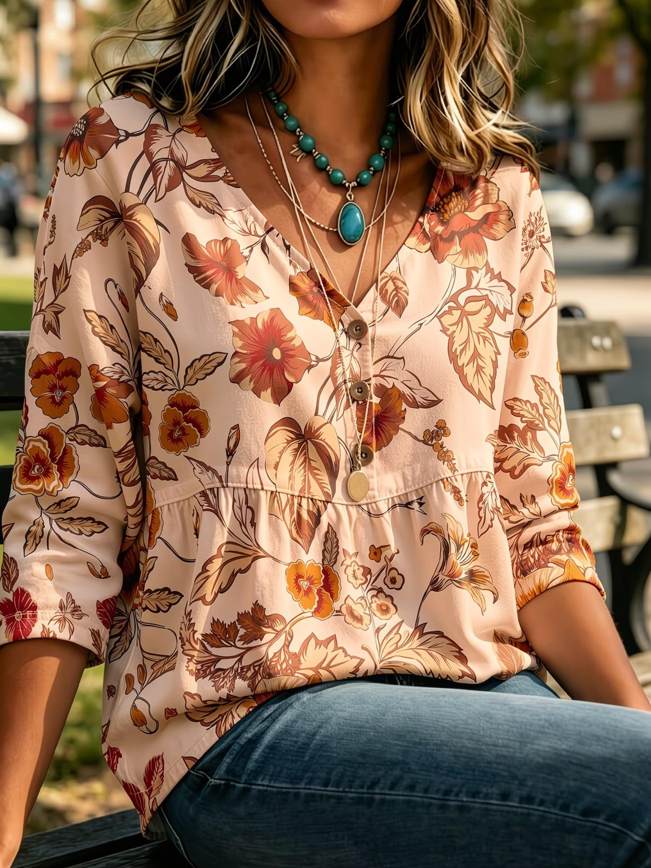 Blusa Feminina Vermelha com Es - Sewing V avaliação e preço
