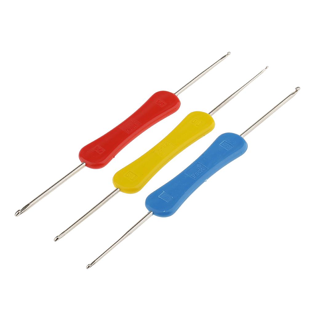 3 ganchos de crochê mistos com - Sewing By avaliação e preço