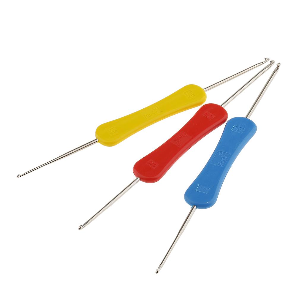 3 ganchos de crochê mistos com - Sewing By avaliação e preço