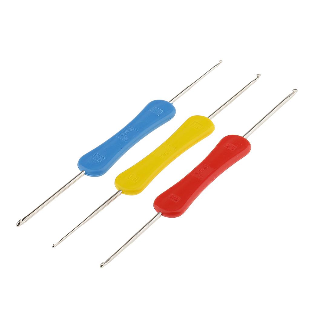 3 ganchos de crochê mistos com - Sewing By avaliação e preço