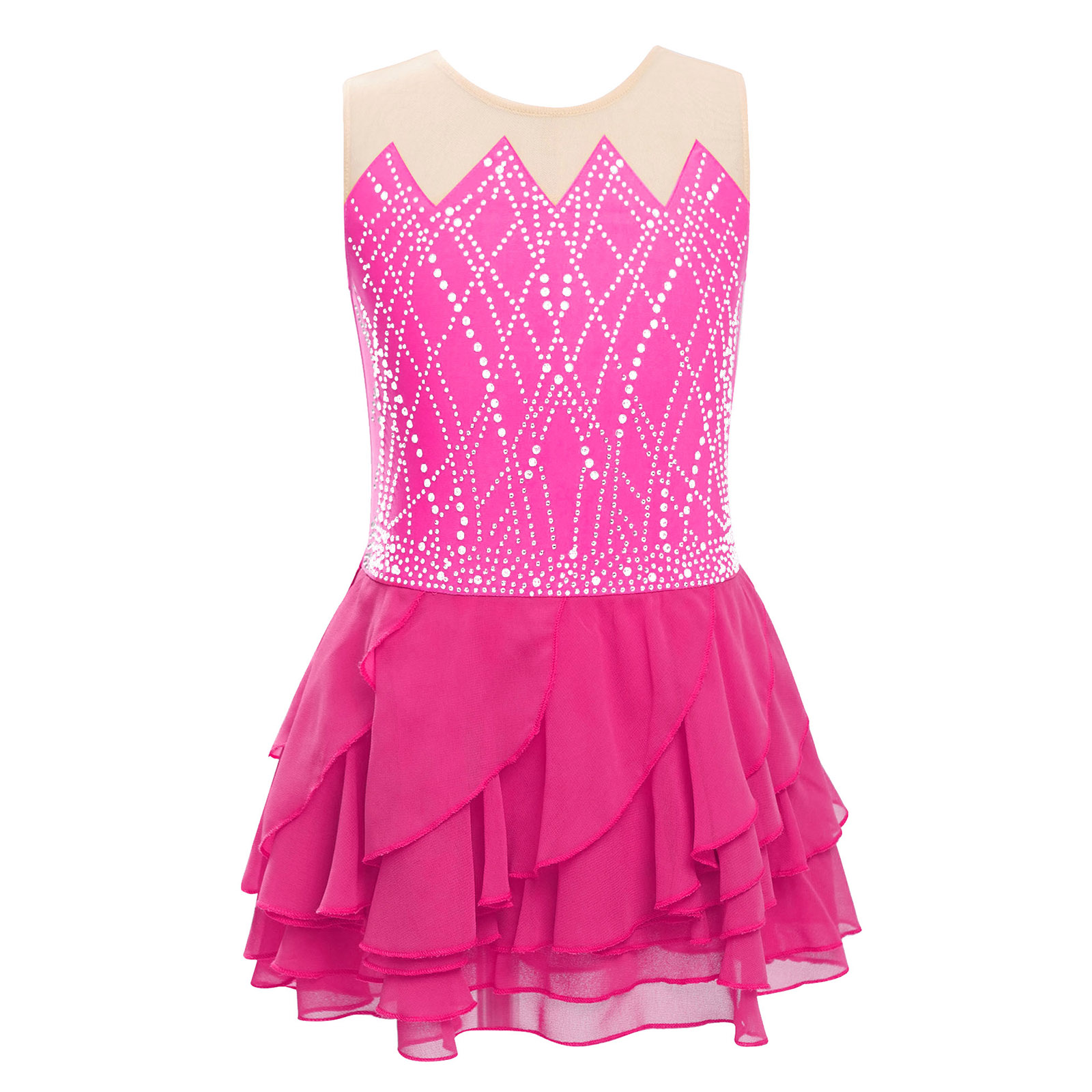 Meninas malha patinação artíst - Sewing Vest avaliação e preço
