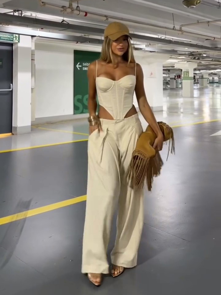 Conjunto Feminino Novo de Verã - Sewing Vest avaliação e preço